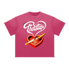 Load image into Gallery viewer, THOTSTAR SMOKEY Sun Fade Raw Edge T-Shirt