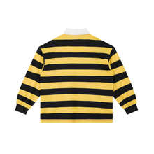 Load image into Gallery viewer, THOTSTAR Color Block Stripe Polo Shirt