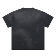 Load image into Gallery viewer, THOTSTAR DESERT Hand-Frayed Sunfade Paint Splatter T-Shirt
