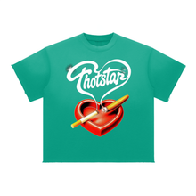 Load image into Gallery viewer, THOTSTAR SMOKEY Sun Fade Raw Edge T-Shirt
