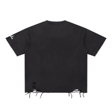 Load image into Gallery viewer, THOTSTAR Snow Washed Raw-Hem T-Shirt
