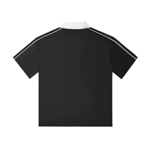 Load image into Gallery viewer, THOTSTAR Contrast Collar Short-Sleeve Polo Shirt
