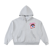 Load image into Gallery viewer, THOTSTAR Fleeced Full-Zip Boxy Hoodie
