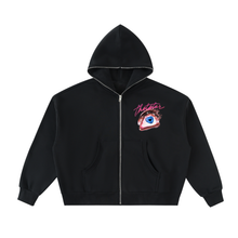 Load image into Gallery viewer, THOTSTAR Fleeced Full-Zip Boxy Hoodie
